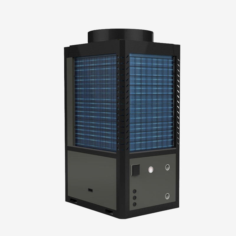Características de la bomba de calor de fuente de aire con inversor comercial con un nuevo diseño exterior elegante