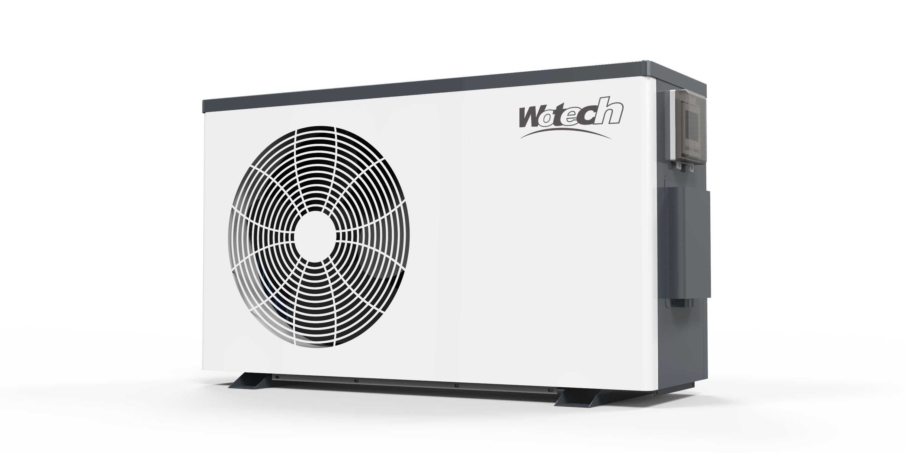 Bomba de calor de piscina con fuente de aire inverter ecológica con conectividad WIFI y alto COP
